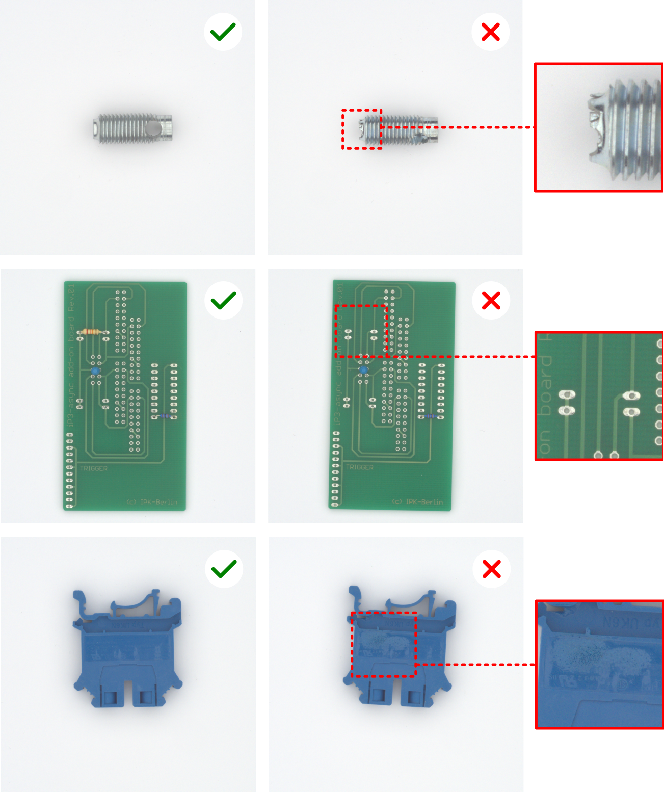 Gut oder defekt? Anwendungspartner für neue KI-basierte Prüftechnologie gesucht